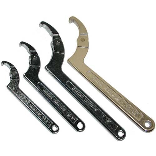Trax 4 Pcs Hook Spanner Set ARX-HWS4