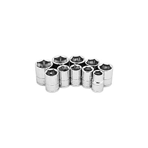 Trax 10pcs 3/8" Drive Metric Socket Set AS-310MS