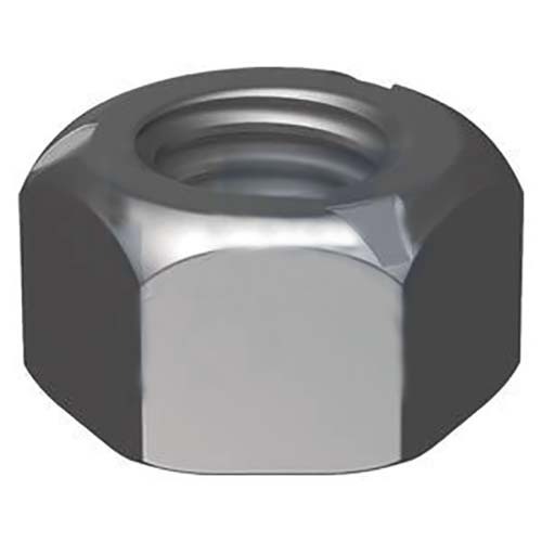 No. 12-24 UNC HCL Cone Lock Nut Grade C Zinc Plated  - Box of 100
