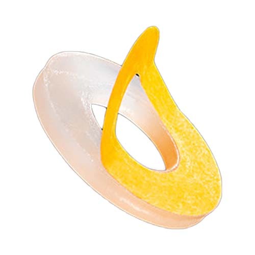 M3 x 7 mm Flat Adhesive Washer Natural Nylon  - Box of 200