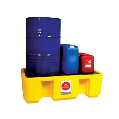 Alemlube 2 Drum Polyethylene Spill Container SJ-100-002
