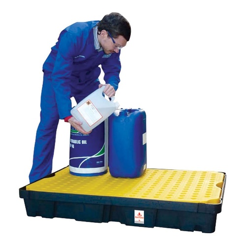 Alemlube 100L Small Container Spill Container w/ Platform ST1-100C
