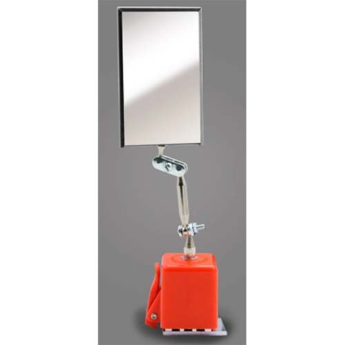 Ullman MX Rectangular Mirror Inspection 54mm x 89mm On Magnetic Base