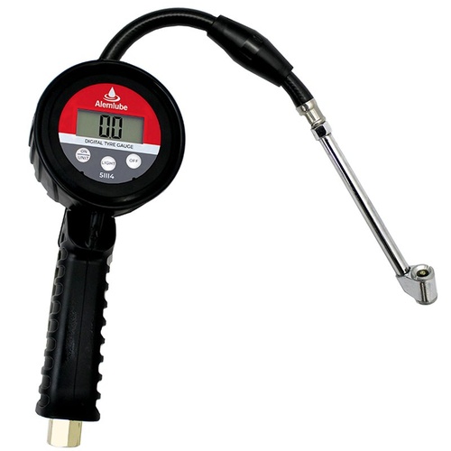 Alemlube Digital Tyre Inflator with Gauge 51114