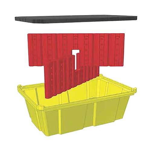 Alemlube Flat Bottom Spill Pallet SJ-120-002