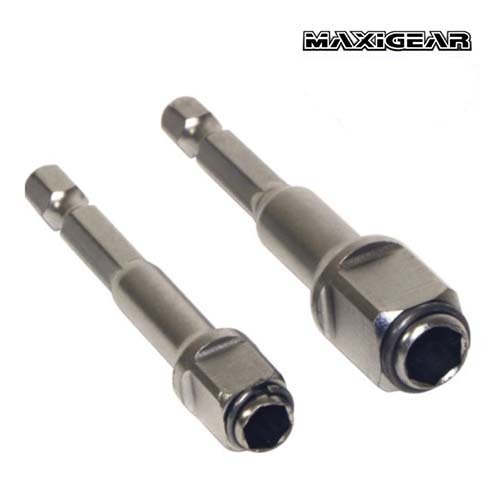 Maxigear Versa-Drive 2 in 1 Adapter (1/4" Hex - 3/8" & 5/16" Hex - 1/2")