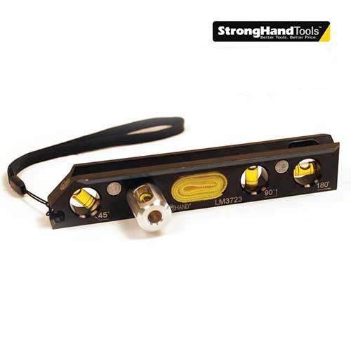 Strong Hand Tools Torpedo Magnetic Level 3 Vials 178 x 32 x 25mm