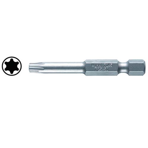 Wiha T30 x 50mm Torx Power Insert Bit 1/4" Hex - 7045ZL Series
