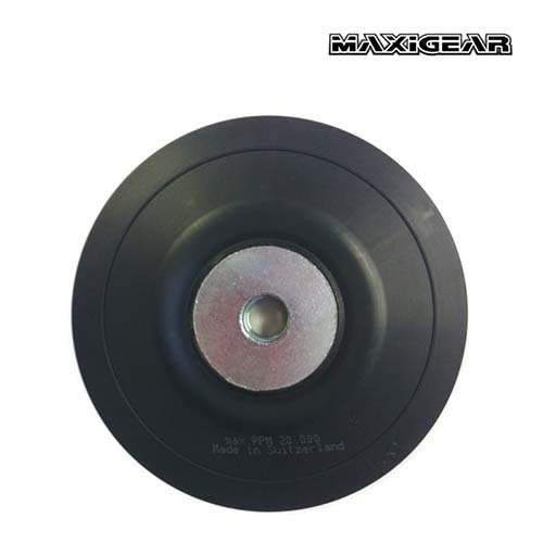 Maxigear Backing Pad Black M10 x 1.25 x 100mm