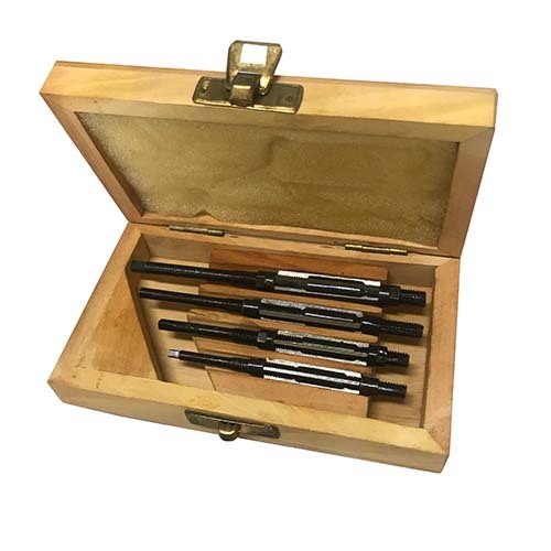 Maxigear Adjustable Hand Reamer 11/32 - 3/8" to 1/4 - 9/32" 4 Pieces