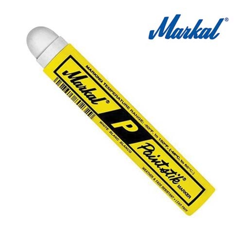 Markal MK83420 Paintstik P Galvanizer 17mm Mark Size White