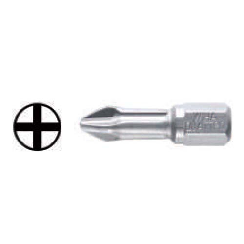 Wiha PH2 x 25mm Phillips Insert Bit 1/4" Hex With Torsion Zone