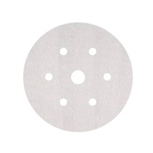 Norton Speed-Grip Disc No-Fil White Al Oxide 6+1 Hole 150 mm 40 Grit Pack of 50