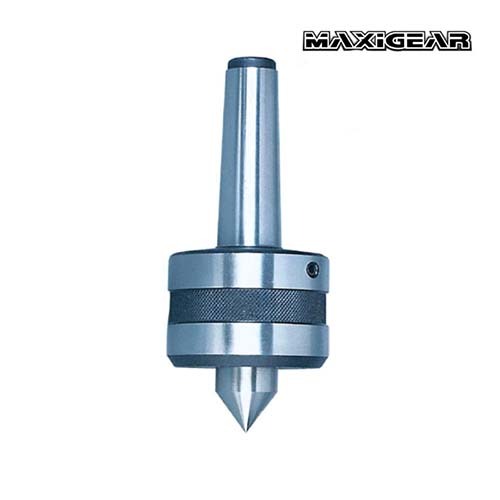 Maxigear MT1 Lathe Live Centre Dual Bearing Hardened Point 120mm