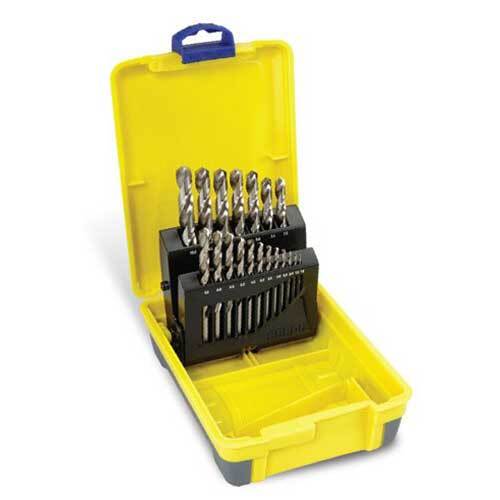 Bordo 2007-M2 Jobber Drill Set Bright HSS 1 - 10mm, 19pieces