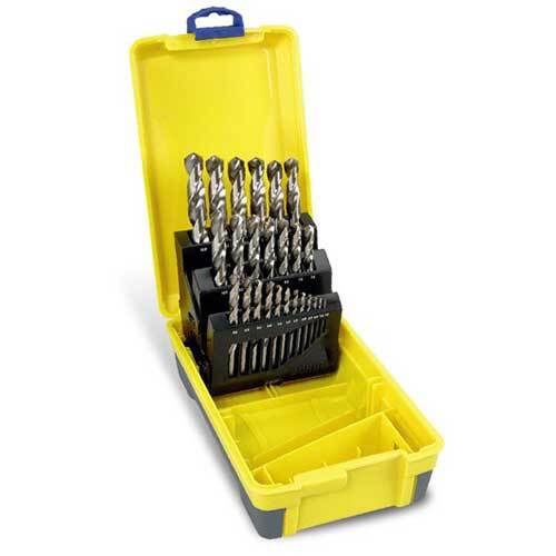 Bordo 2007-M3 Jobber Drill Set Bright HSS 1 - 13mm, 25pieces