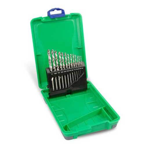 Bordo 2006-F1 Jobber Drill Set Bright HSS 1/16 - 1/4", 13pieces