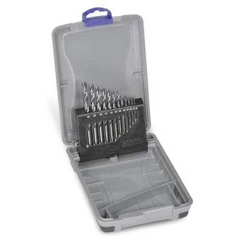 Bordo 2003-M1 Jobber Drill Set Black HSS 1 - 6.5mm, 12pieces
