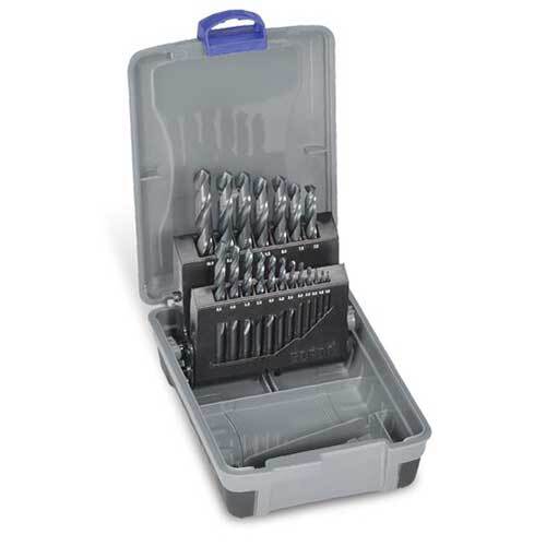 Bordo 2003-M2 Jobber Drill Set Black HSS 1 - 10mm, 19pieces