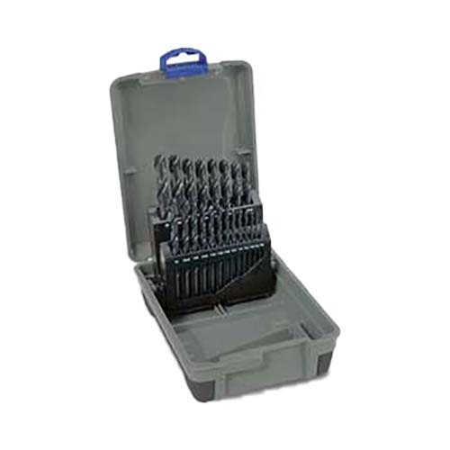 Bordo 2000-F2 Jobber Drill Set Black HSS 1/16 - 3/8", 21pieces