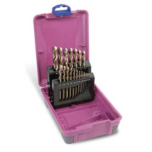Bordo 2011-M2 Jobber Drill Set HSS Cobalt 1 - 10mm, 19pieces