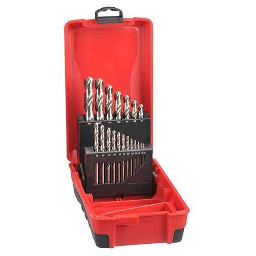 Bordo 2015-M5 1 - 6.5mm Delta Point JobberDrill Set HSS Bright, 19pcs