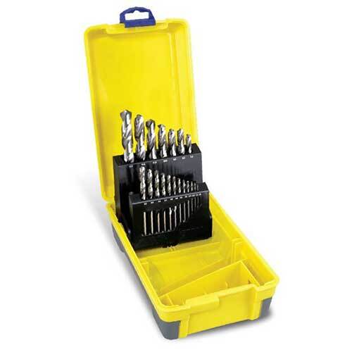 Bordo 2007-M5 Jobber Drill Set Bright HSS 1 - 13mm 2 Tier, 19pieces