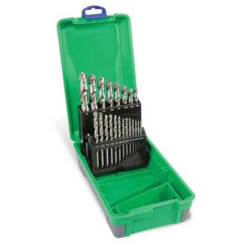Bordo 2006-F5 Jobber Drill Set Bright HSS 1/16 - 1/2" 2Tier, 21pieces