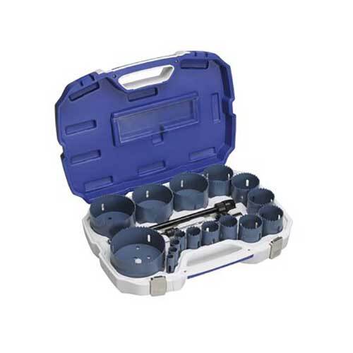 Bordo 7010-S6 Industrial Hole Saw Kit 16 - 114mm, 19pieces