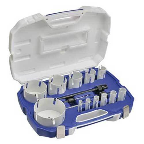 Bordo 7075-S3 Ripper TCT Plumber's Pipe Hole Saw Kit 16-114mm, 16pcs