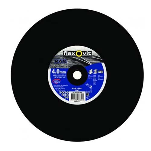 Flexovit Cut-Off Wheel Rail Type 41 406 x  4.0 x  25.4 mm - Pack of 5