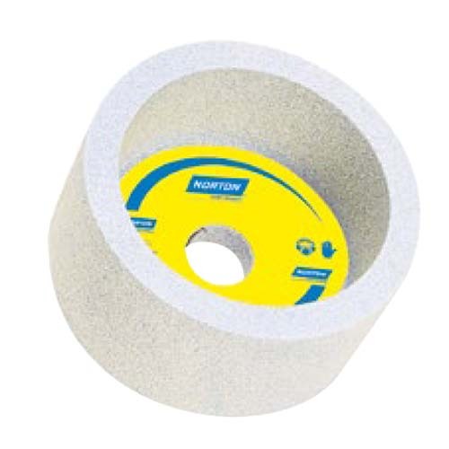 Norton Grinding Wheel Rim&Back Toolroom White Al Oxide 100 x 50 x 31.75 mm