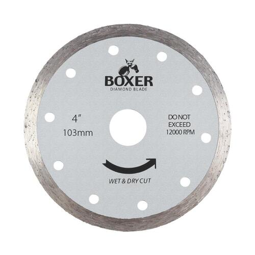 Austsaw 103mm (4") Diamond Blade Boxer Continuous Rim - 16mm Bore