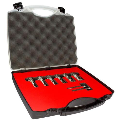 Maxbor Annular Cutter Set Short Series, 8 Pieces