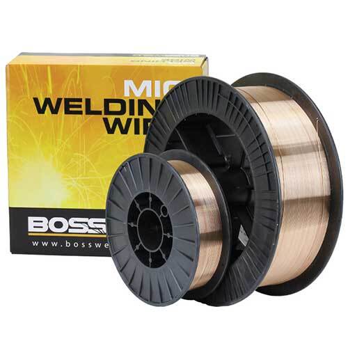 Bossweld Silicon Bronze MIG Wire Copper Alloy x 0.8mm 5kg Spool 200138