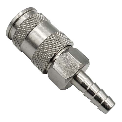 Champion B525H Airline 5/16" Hose Barb Coupling Steel (ARO) - Box of 3