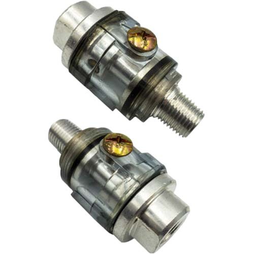 Champion CLV-02A In-Line Oiler 1/4" Male/Female Steel/Plastic - Pack of 3