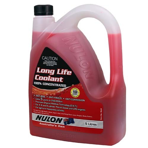 Bossweld (Nulon) Water Cooler Liquid 5L