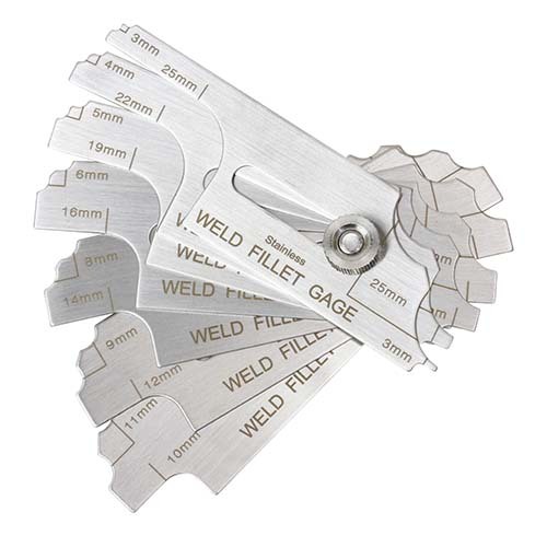 Bossweld Metric Fillet Welding Gauge