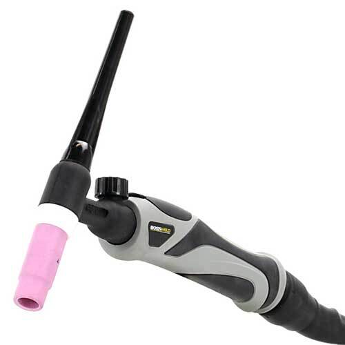 Bossweld TIG Torch 17 Complete, 4m, Switch, Dinse 50 Suit TS200 1pc