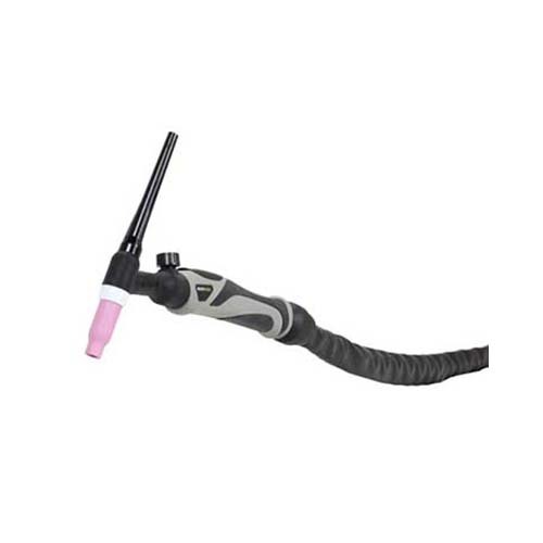 Bossweld TIG Torch 26 Flex Complete, 8m, Switch, Dinse