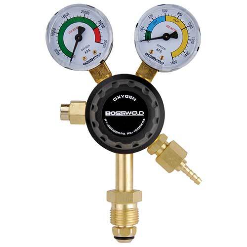 Bossweld Regulator Oxygen Side Entry Gaugeless