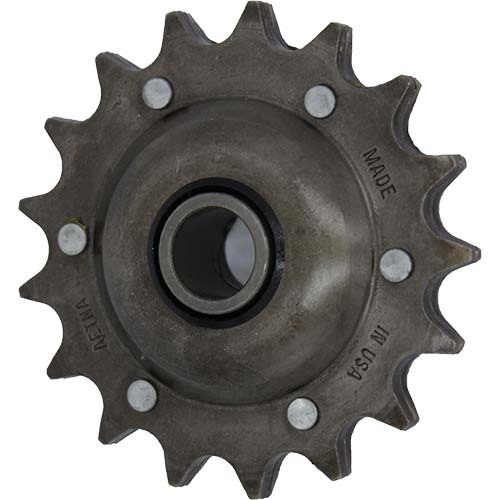 Aetna 5/8" Pitch 17 Tooth x 1/2" ID Heavy Gauge Single Idler Sprocket