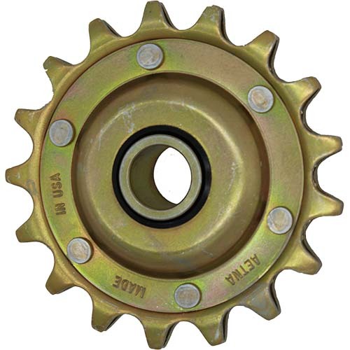 Aetna 5/8" Pitch 17 Tooth x 1/2" ID x 1-1/8" Hub Width Idler Sprocket
