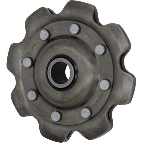 Aetna AG2427 1-1/2" Pitch 8T 5/8" ID Heavy Duty Double Idler Sprocket