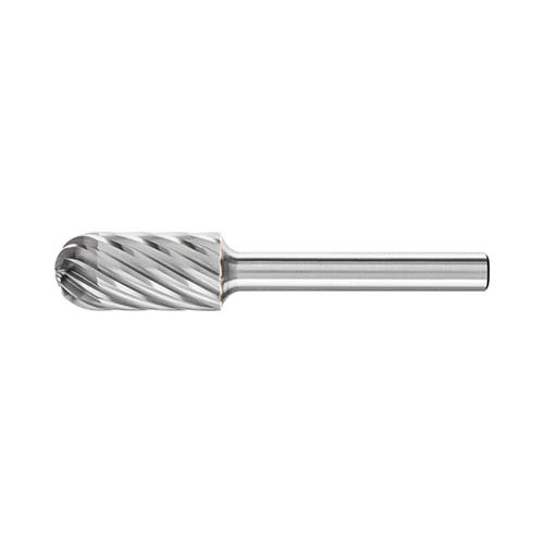 Pferd Burr Cylindrical Radius 1/4" Shank SC-5 12.7 x 25.4 x 6.35mm Inox 21724467