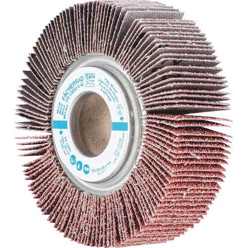 Pferd Unmounted Flap Wheel Al Oxide 100 x 30mm 40 Grit 44710041 - Pack of 2