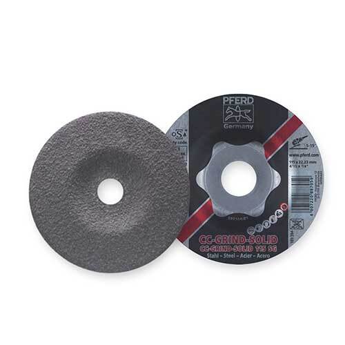 Pferd Solid Steel Grinding Wheel 115mm SG 64185115mm - Pack of 10