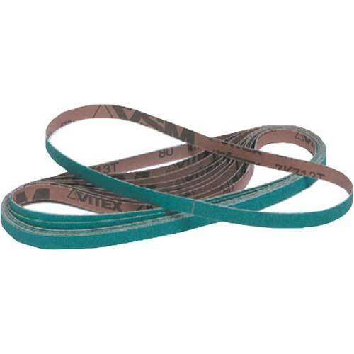 Pferd Linishing Belt Zirconia Alumina 30 x 533mm 100 Grit 75425539 - Pack of 10