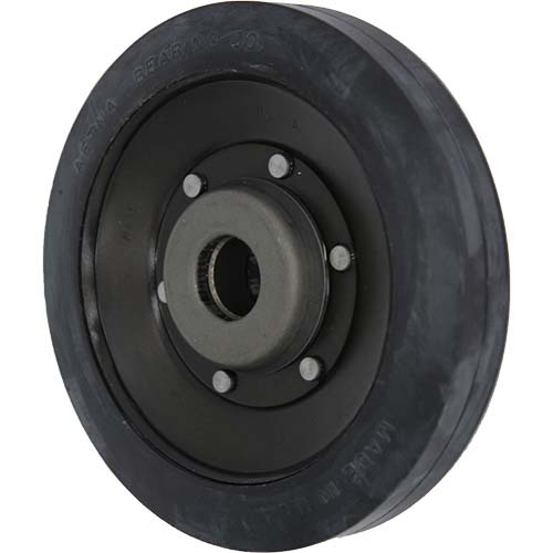 Aetna AG2341-ALS Idler Rubber Tyre 4-1/4" OD x 1/2" ID x 7/8" Wide